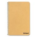Oxford One-Subject Notebook, Medium/College Rule, Tan Cover, 11 x 8.5, 80 Sheets 25-404R